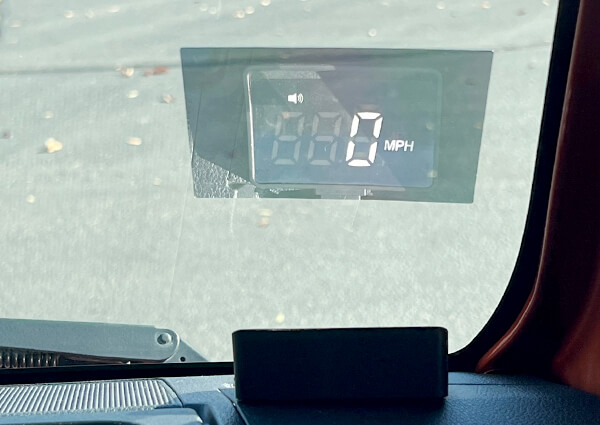 Speed Display (MPH)
